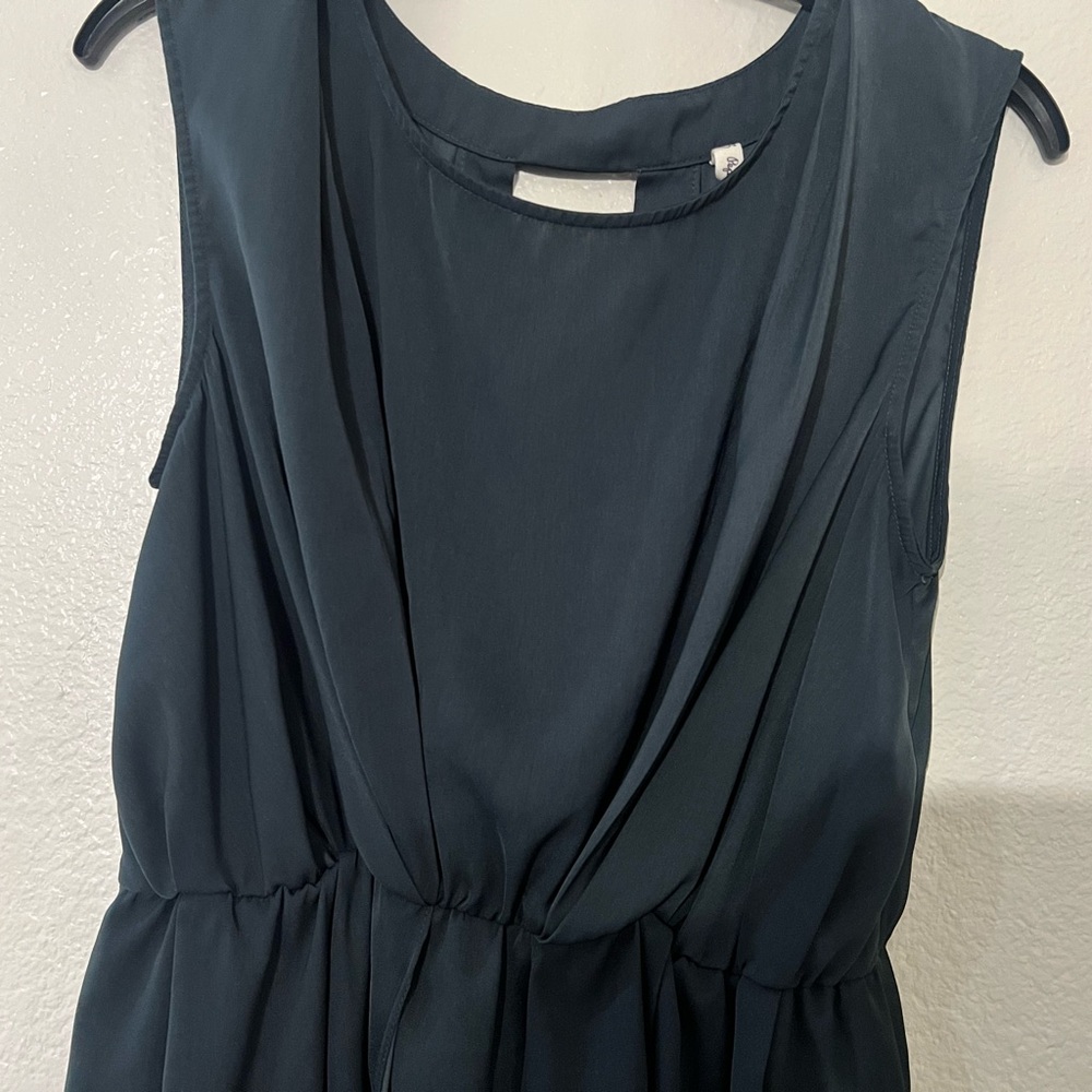 Pepe Jeans Elegant Sleeveless Black Blouse. Preowned